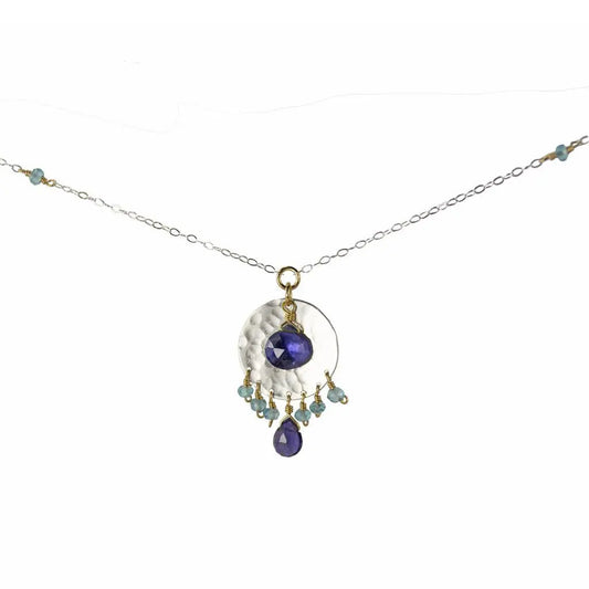 Vannucci Design by Justine Iolite and Apatite Marrakesh Necklace NM2077
