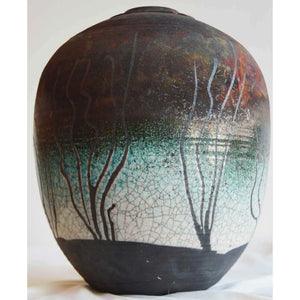 Artist Potter Norman Bacon, Raku Works From His Personal Collection
