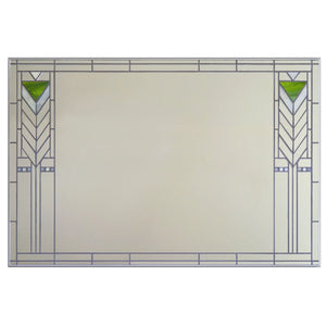 Victoria Primicias Prairie Style Stained Glass Mirrors