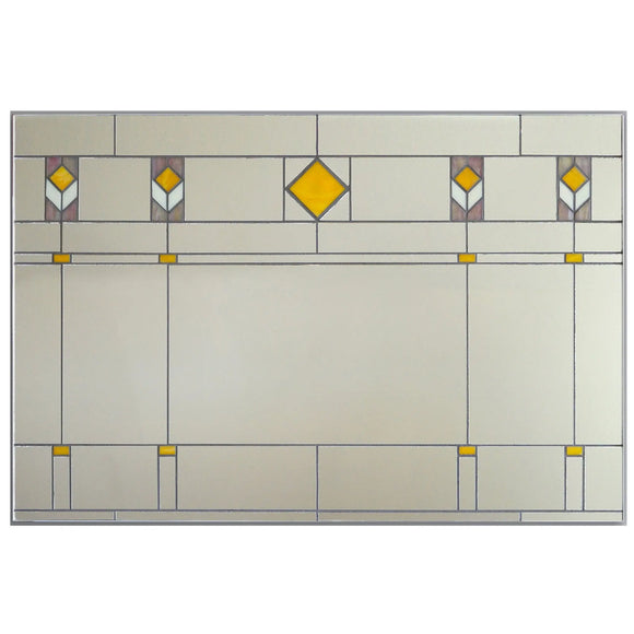 Victoria Primicias, Prairie Style Stained Glass Mirrors