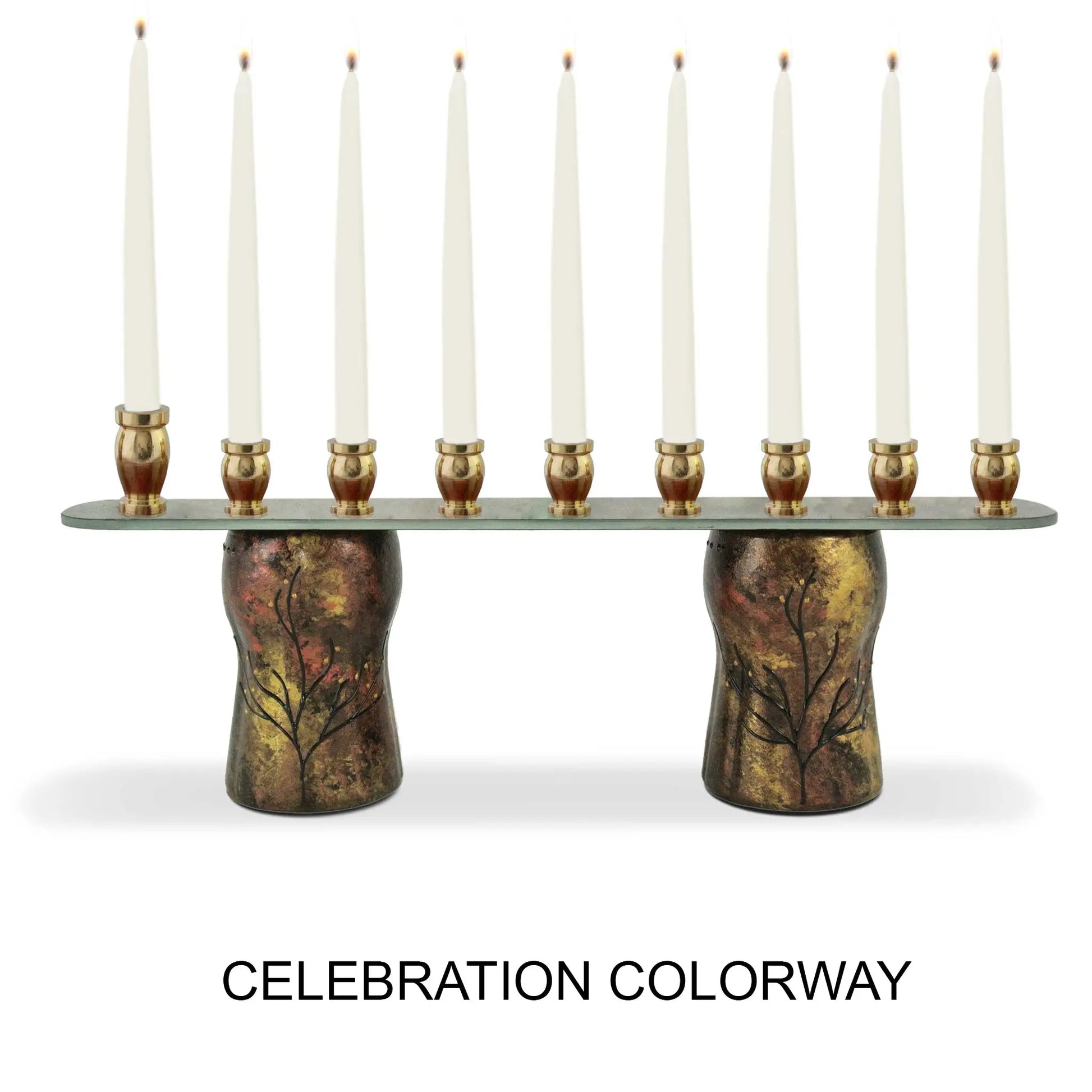 Amalia Flaisher Passage Menorah Artistic Artisan Designer Judaica
