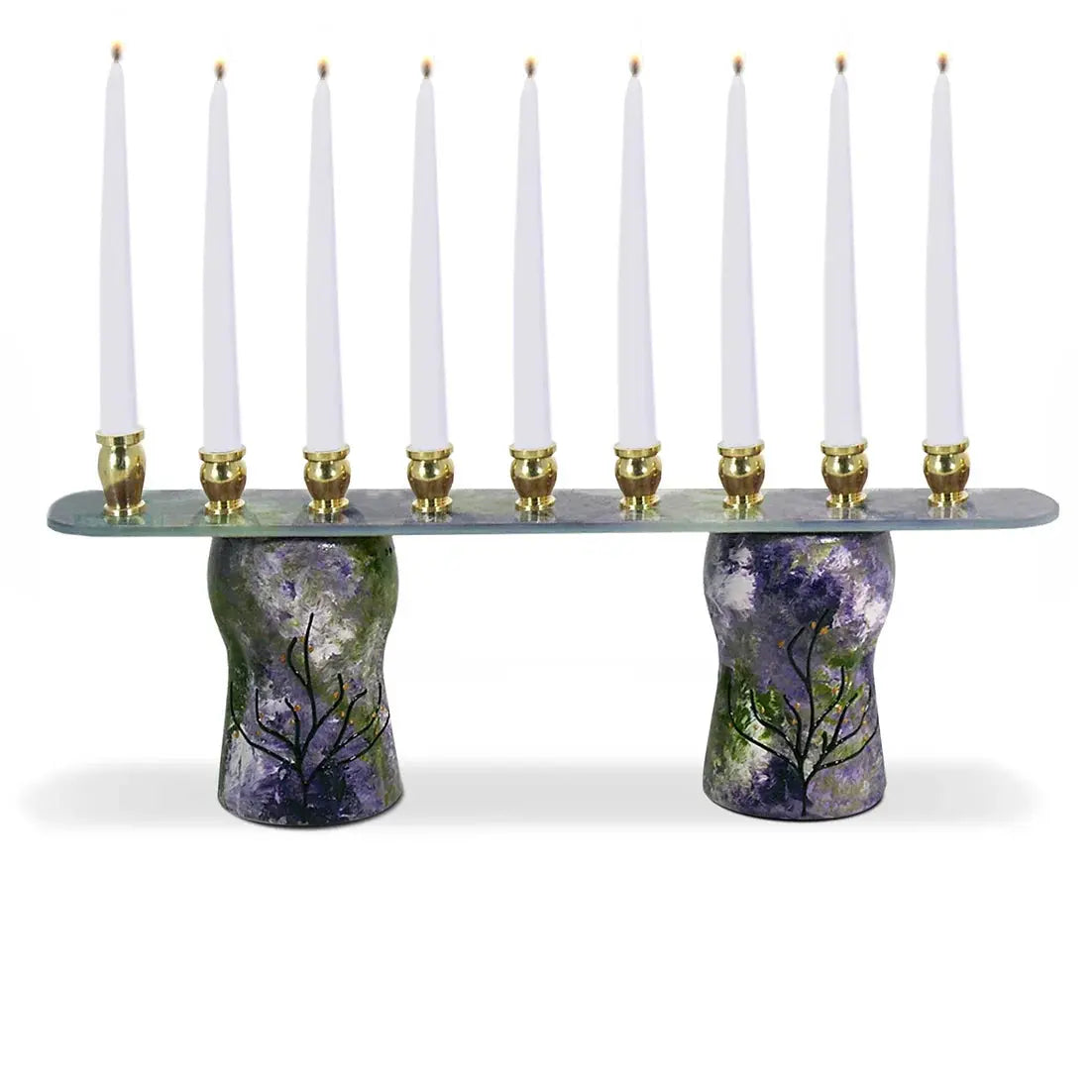 Amalia Flaisher Passage Menorah Artistic Artisan Designer Judaica