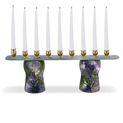 Amalia Flaisher Passage Menorah Artistic Artisan Designer Judaica