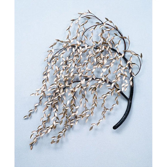 Andy Brinkley Large Copper Willow Branch 132 with Brass Spray 30