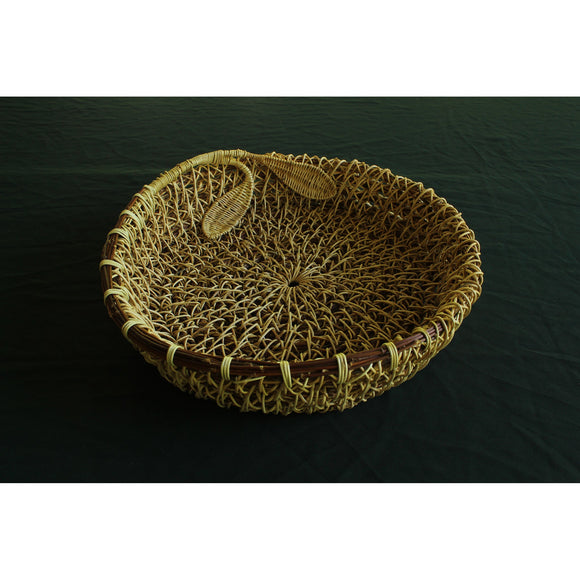 Anne Scarpa McCauley Leaf Basket 24 Artistic Artisan Hand Crafted Baskets