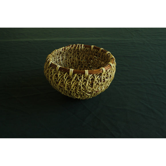 Anne Scarpa McCauley Round Basket 18 Artistic Artisan Hand Crafted Baskets