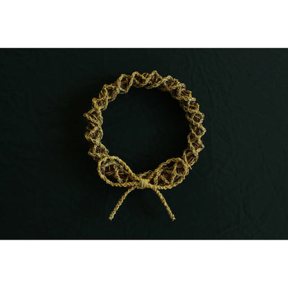 Wreath 7 Hand-woven Honeysuckle Vine by Anne Scarpa McCauley Anne Scarpa McCauley