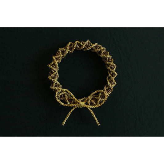 Wreath 7 Hand-woven Honeysuckle Vine by Anne Scarpa McCauley Anne Scarpa McCauley