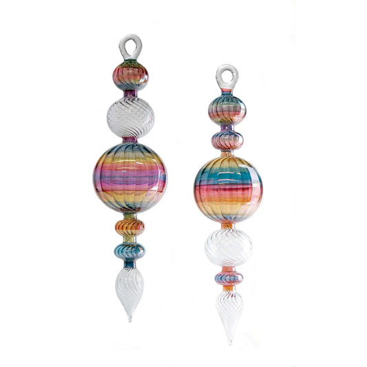 Salusa Glassworks colorful Hhuse ornaments