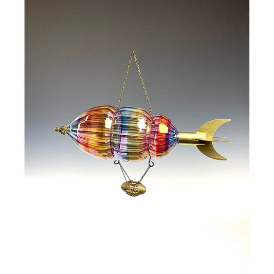 Bandu Dunham Handmade Glass Standard Airship