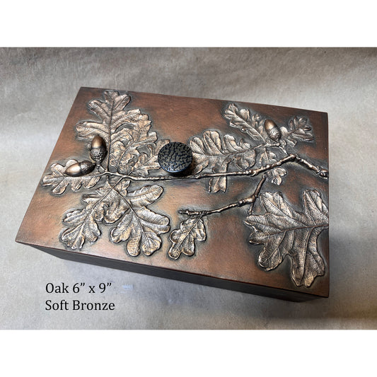 Oak Box with Acorns