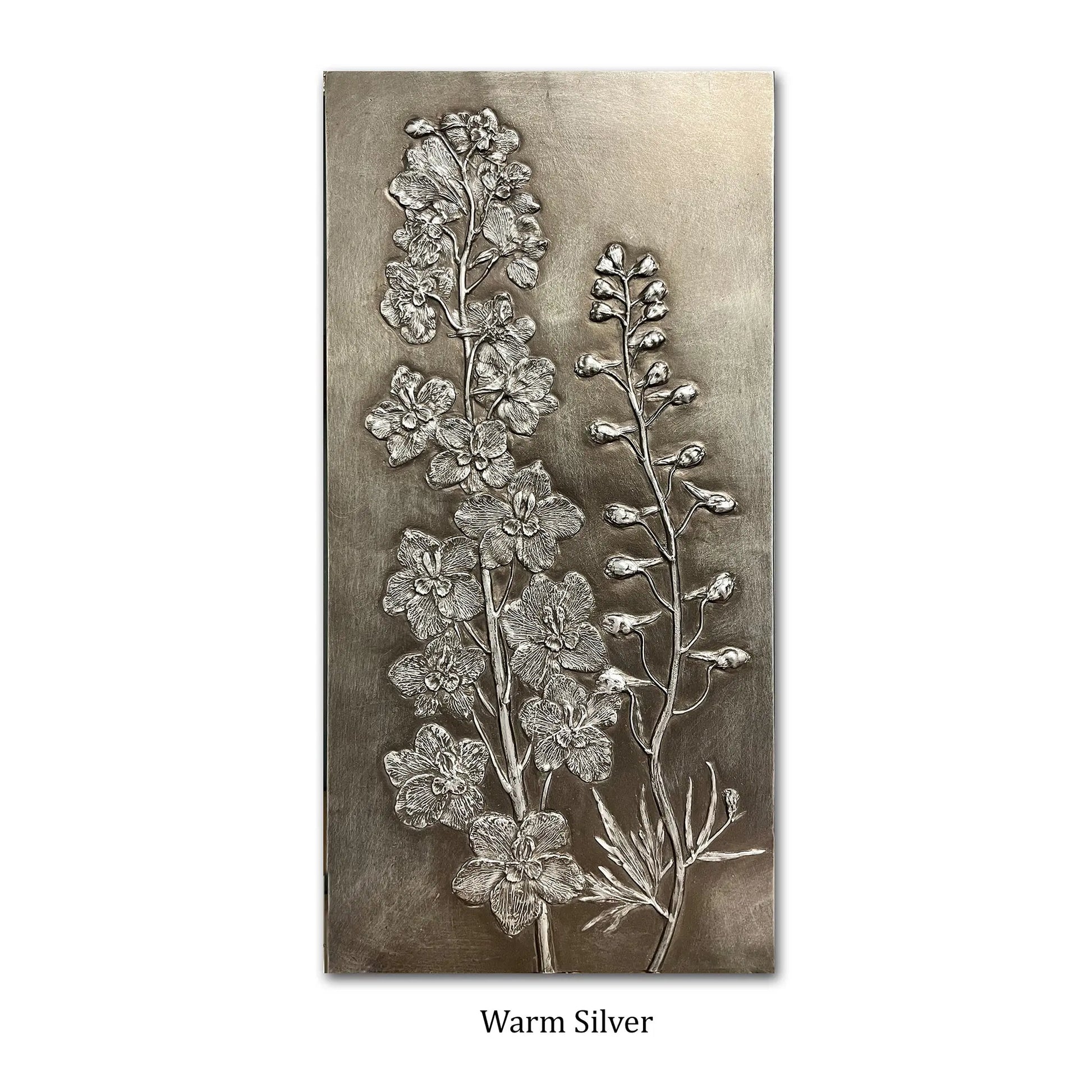 Hydrangea Wall Art Panel shown in Summer Gold Color Blindspot Mirrors