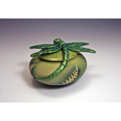 Dragonfly Bowl by Bonnie Belt Ceramics Hand-Thrown Hand-Built Stoneware Artistic Artisan Designer Pottery Jars