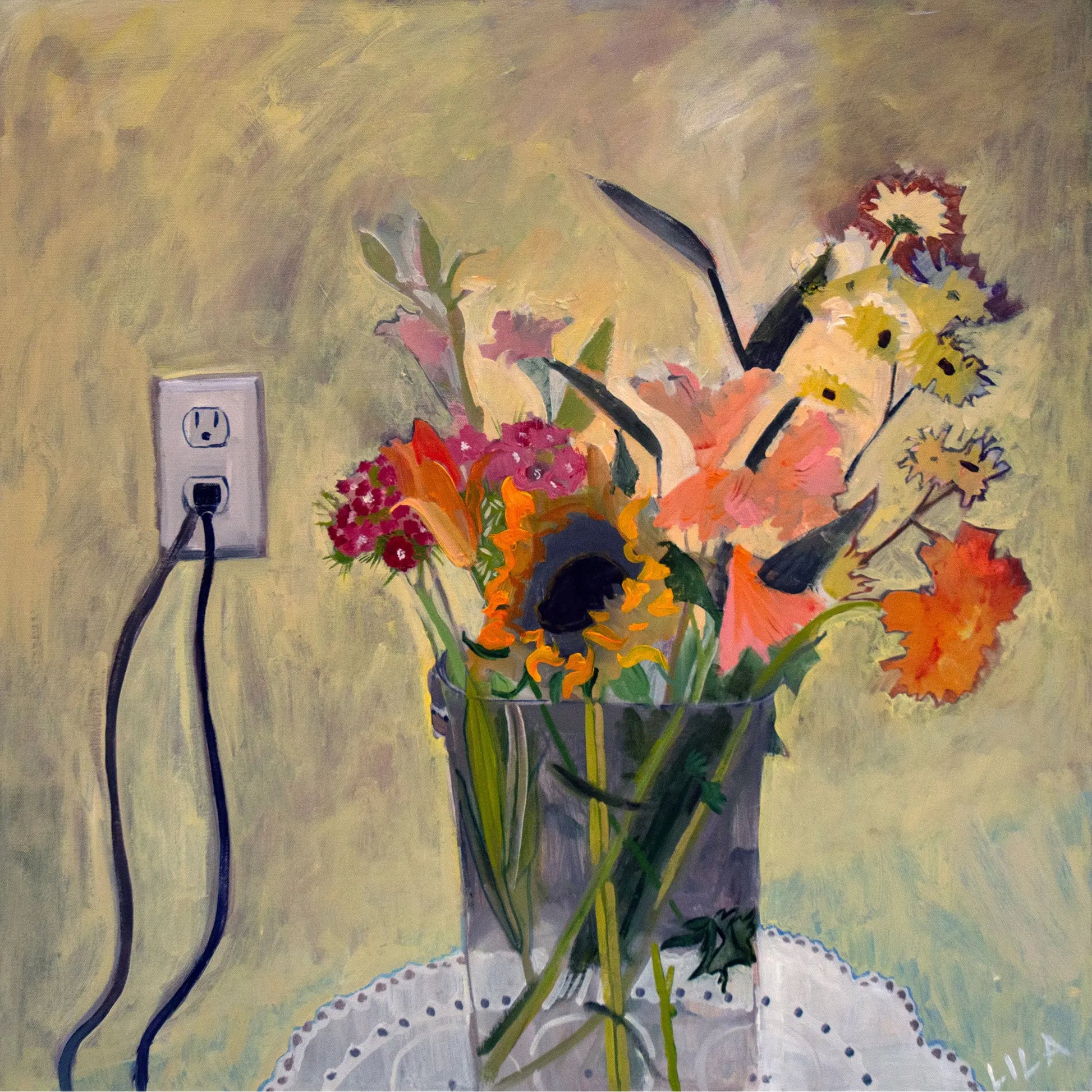 Plug Painting and Archival Giclee Prints