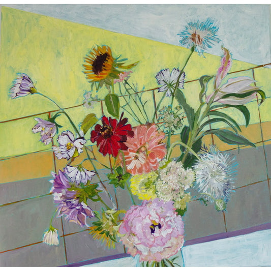 Out The Studion Window Painting and Archival Giclee Prints