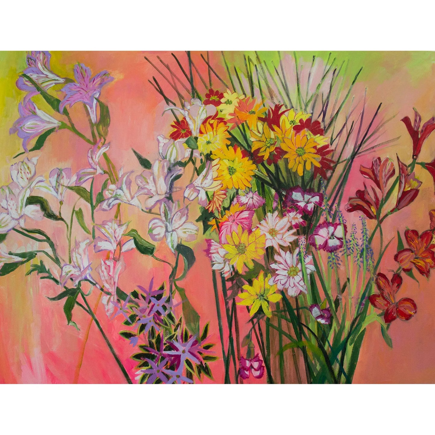 Inspired By Neon Painting and Archival Giclee Prints