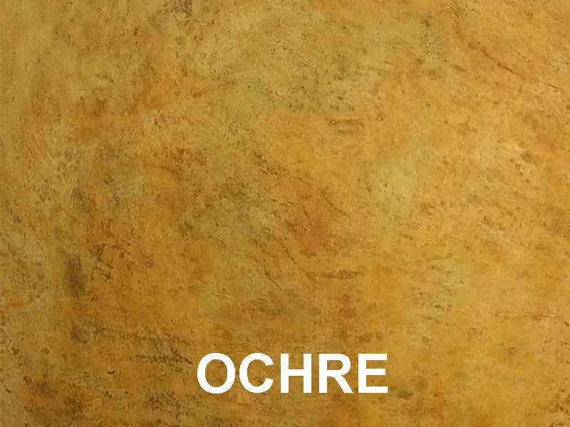 Ochre Patina Sample