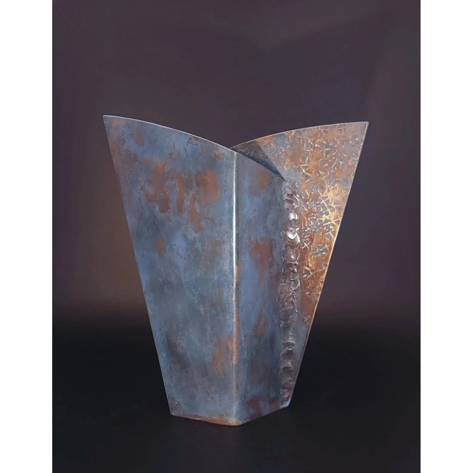 David Bowman Samara Vase in Antique Blue