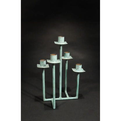 Five Piece Rod Candelabra