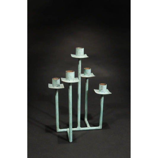 Five Piece Rod Candelabra