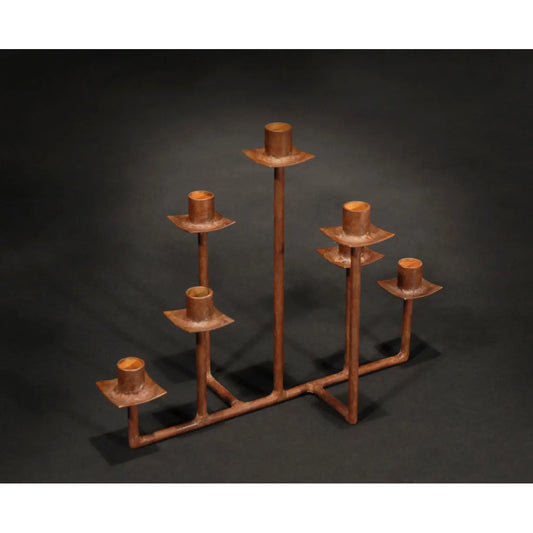 David Bowma Seven Piece Candelabra
