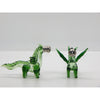 Four Sisters Art Glass Dragon Salt and Pepper Shakers 277 Artistic Hand Blown Art Glass