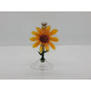 Four Sisters Art Glass Sunflower Salt and Pepper Shaker 123 Artistic Handblown Art Glass