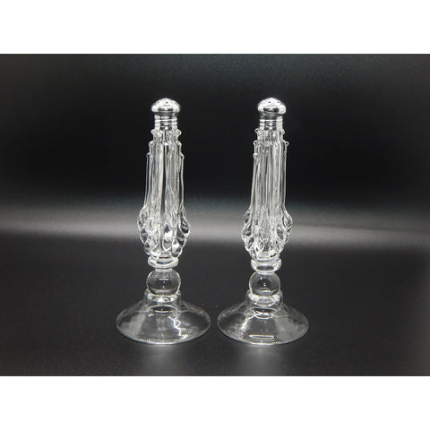 Four Sisters Art Glass Waterfall PedestalGlass Blown Glass Salt and Pepper Shker 118 Artistic Handblown Art Glass