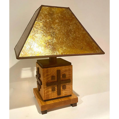 Franz GT Kessler Silver Bay Table Lamp Arts and Crafts Artisan Table Lamps