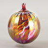 Glass Eye Holiday Swirl Ornament