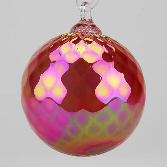 Glass Eye Candy Apple Diamond Ornament