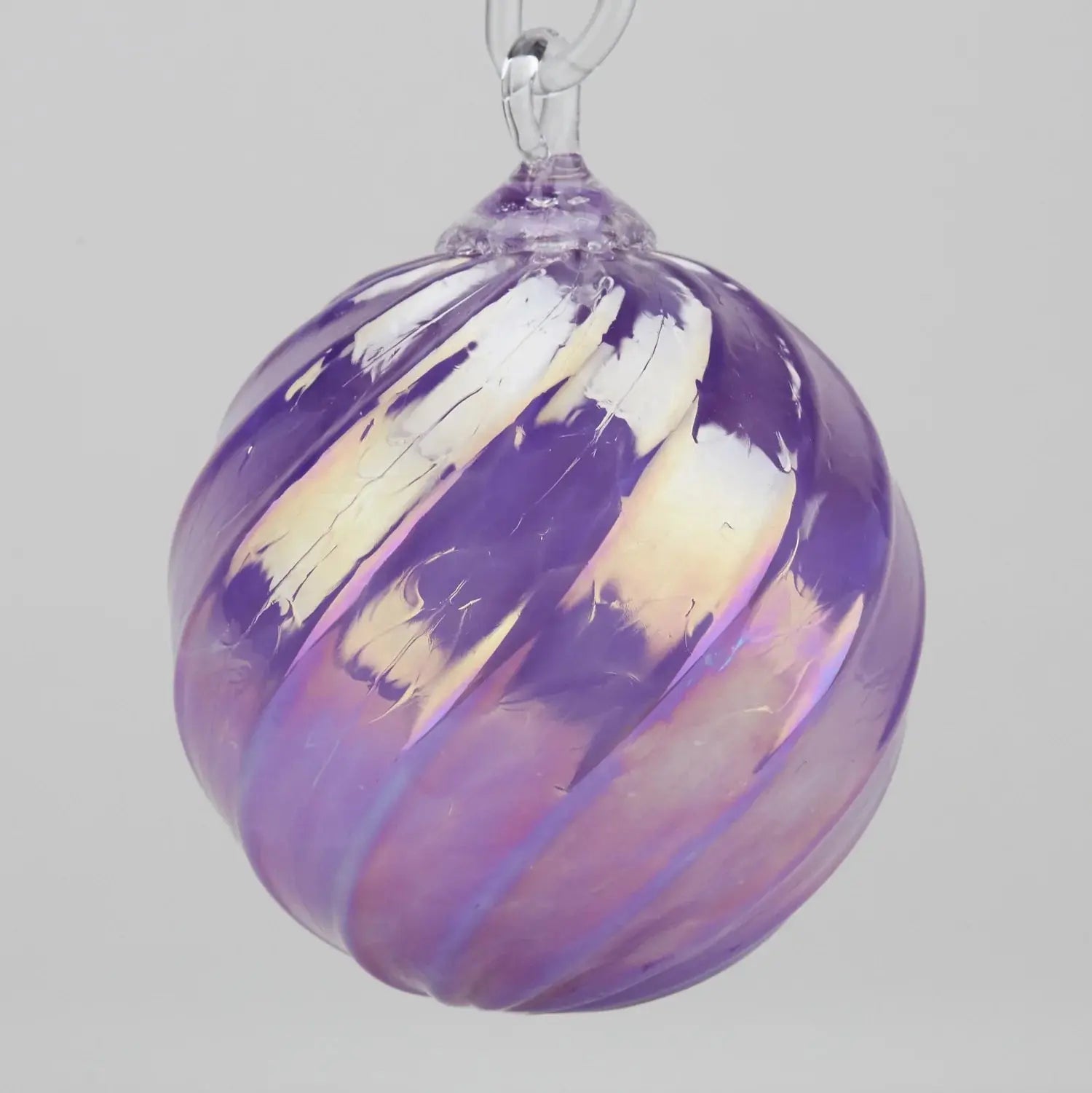 Glass Eye Gum Drop Twist Orament