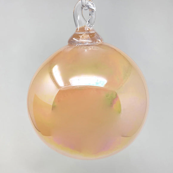 Glass Eye Just Peachy ornament