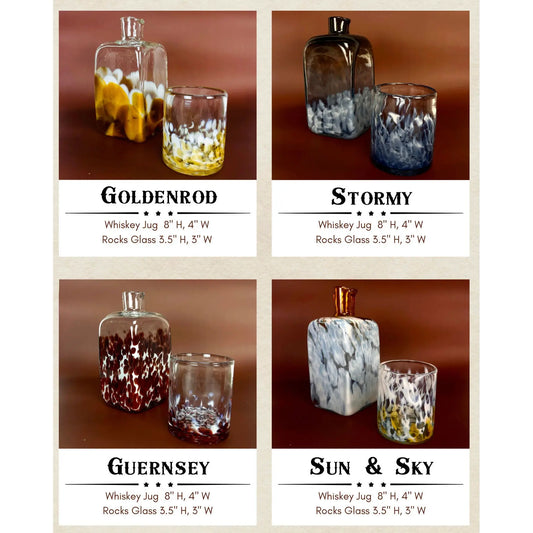 Hot Glass Alley Countrysde Whiskey Colors
