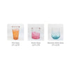 Mica Series Barware Collection Rocks Pint and Stemless Wine Glass by Hot Glass Alley Jake Pfeifer