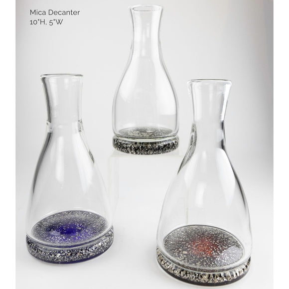 HotGlass Alley Jake Pfeifer Mica Series Decanter Artistic Hand-Blown Glass Barware Decanters.jpg