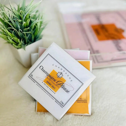 Champagne Please  Coaster Sample