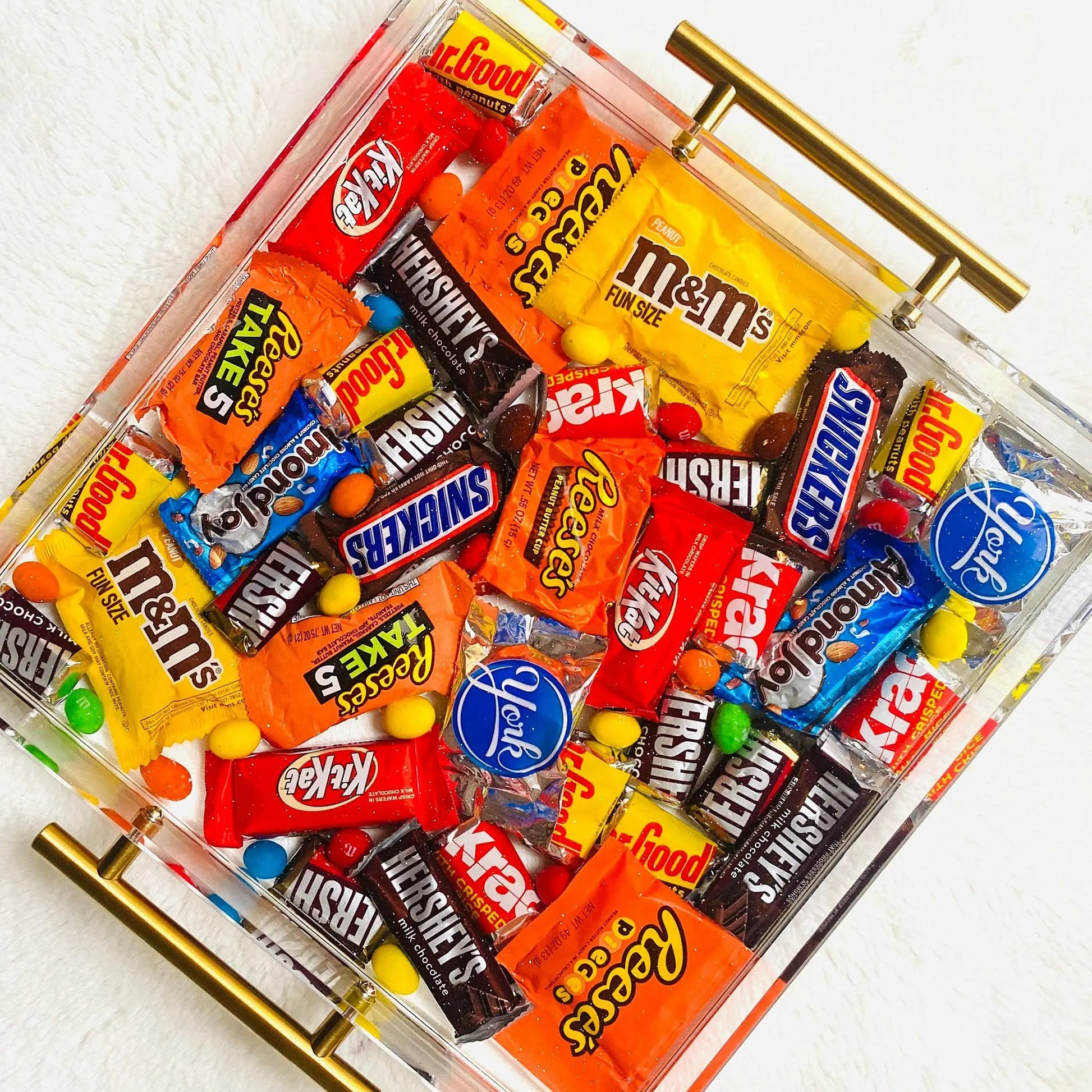 Chocolate Party Acrylic Serving Tray