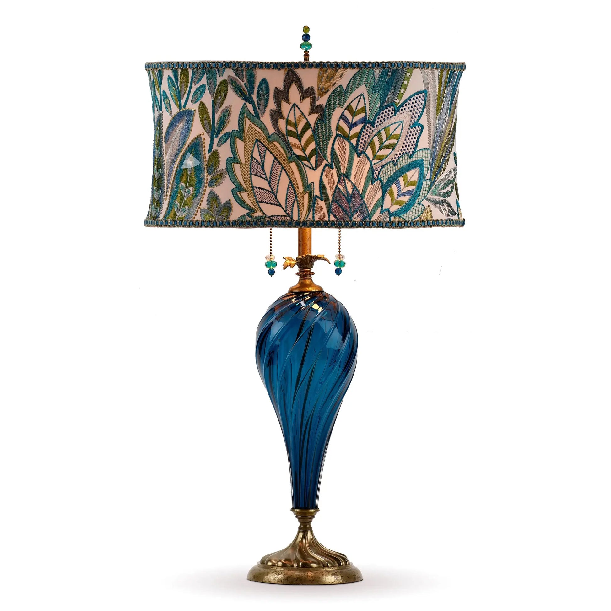 Kinzig Design Bruna Table Lamp in Blue