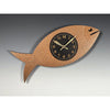Leonie Lacouette Wanda Wood Wall Clock in Hand-painted Copper Color