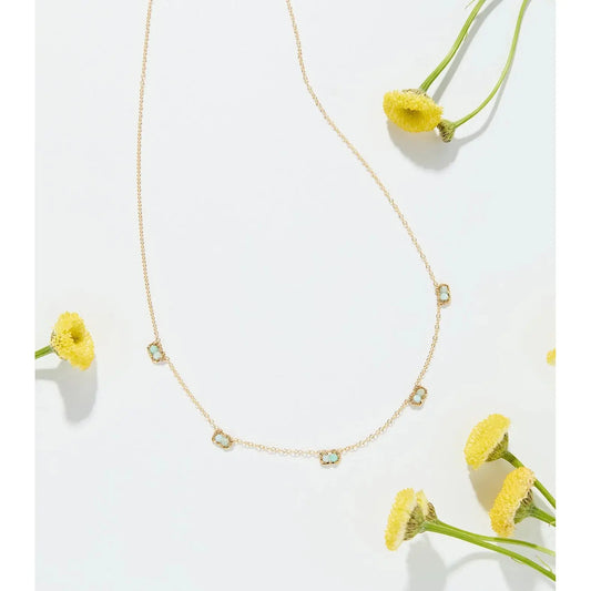 Larimar Station Necklace