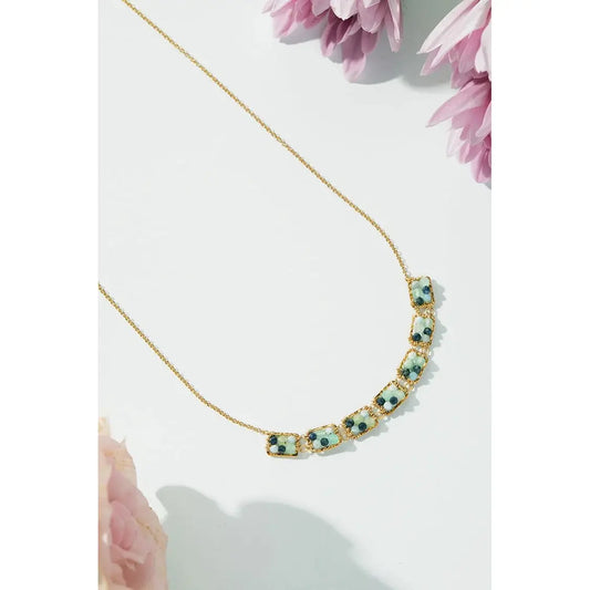 Meadow Multi Box Collar Necklace