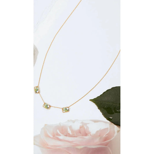 Meadow Three Box Necklace