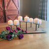 Prairie Dance Rusted Metal Candle Holder Artistic Artisan Designer Candle Holders