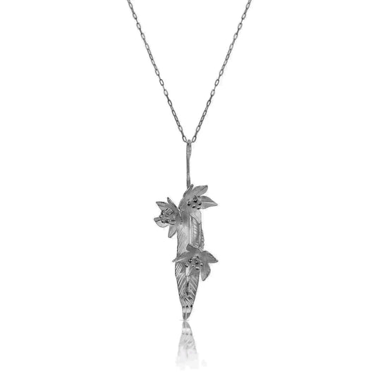 Silver Garden Designs Florida Orange Blossom Pendant