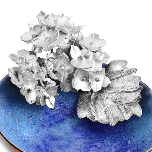 Silver Garden Designs Hydrangea Little Luxuries Bowl Detail