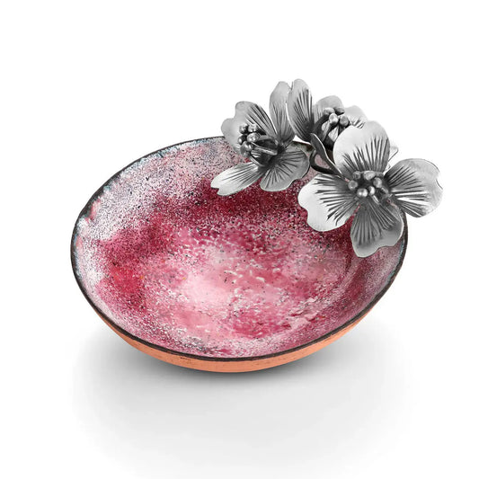 Silver Garden Designs Virginia's Dogwood Little Luxuries Bowl