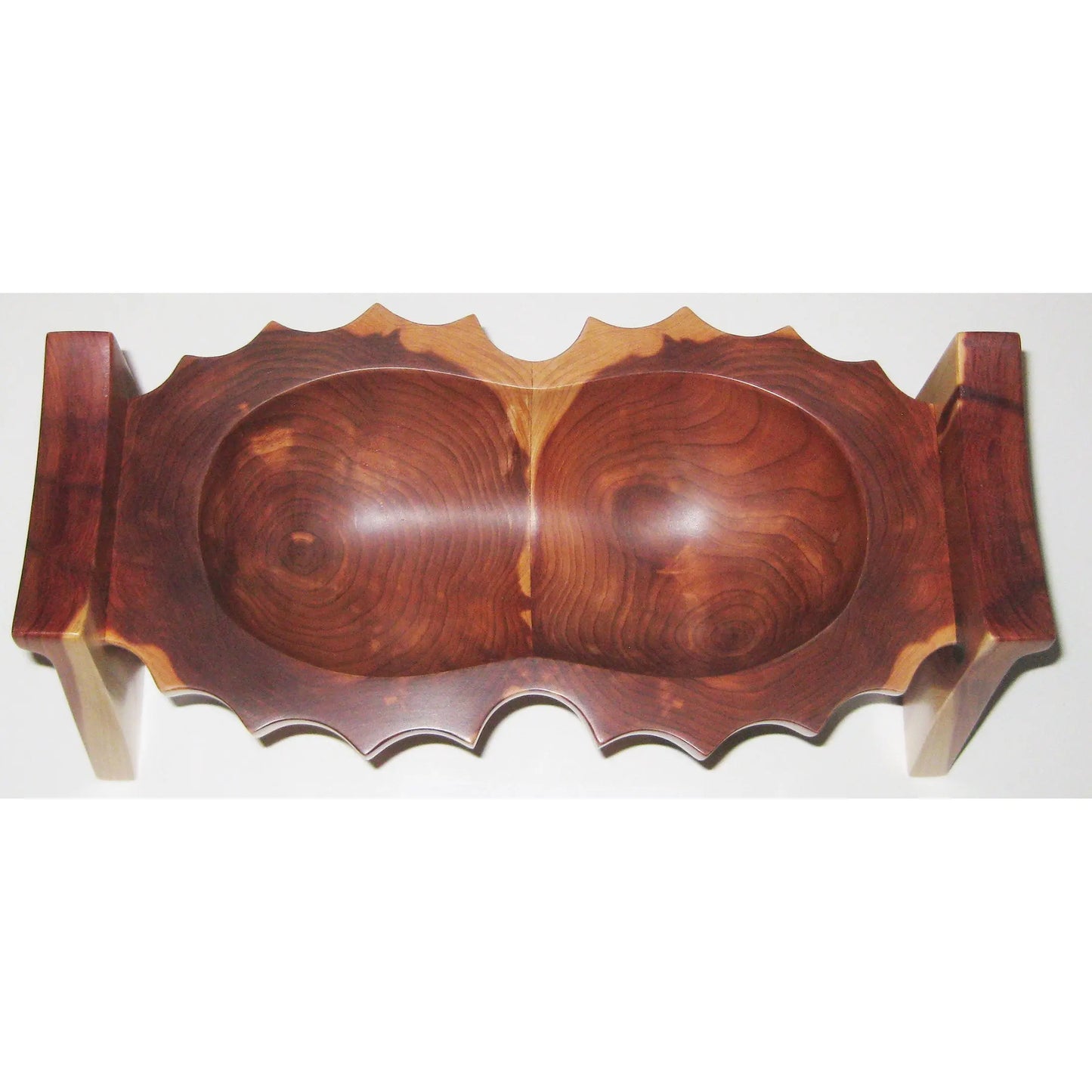 Tom Perez Red Cedar Seed Pod Turned Vessel 14 