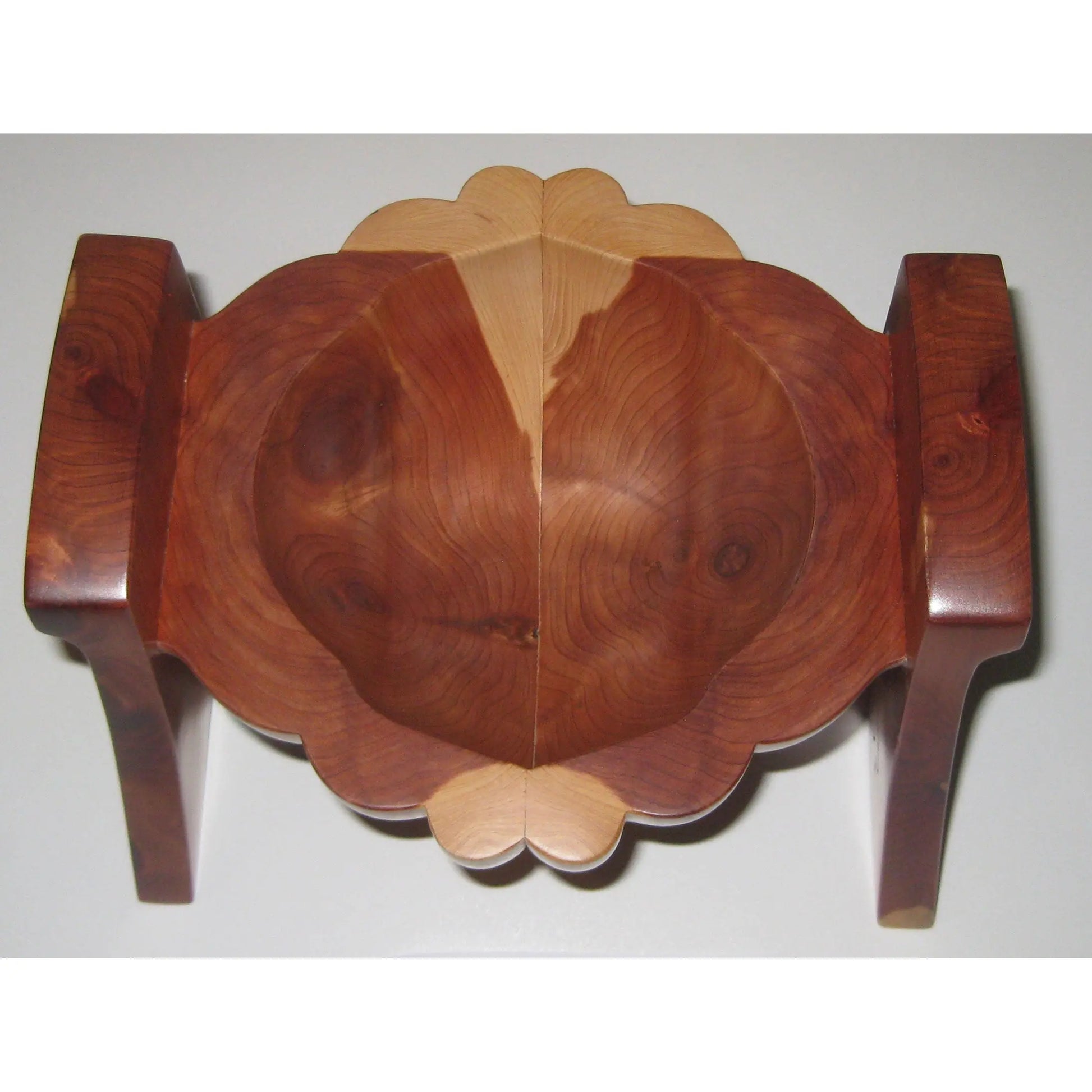 Tom Perez Turned Red Cedar Wood Bud Vessel