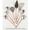 Beautifully Served by Jill Rikkers Eight Piece Serving Set 4 Hand Forged Artisanal Kitchen Tools